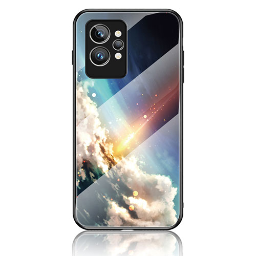 Silicone Frame Fashionable Pattern Mirror Case Cover LS1 for Realme GT2 Pro 5G Mixed