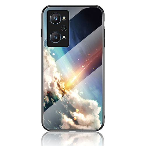 Silicone Frame Fashionable Pattern Mirror Case Cover LS2 for Realme GT Neo 3T 5G Mixed