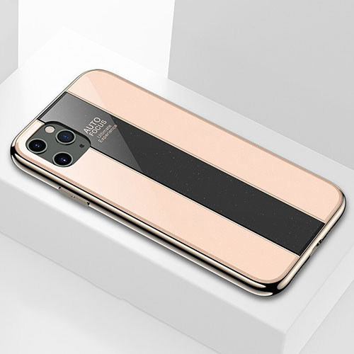 Silicone Frame Mirror Case Cover F01 for Apple iPhone 11 Pro Gold