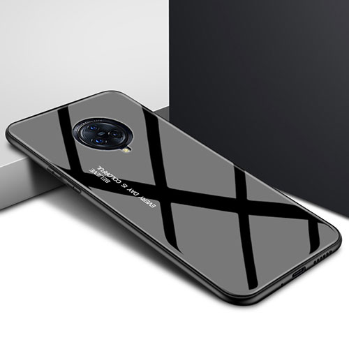 Silicone Frame Mirror Case Cover for Vivo Nex 3 Black