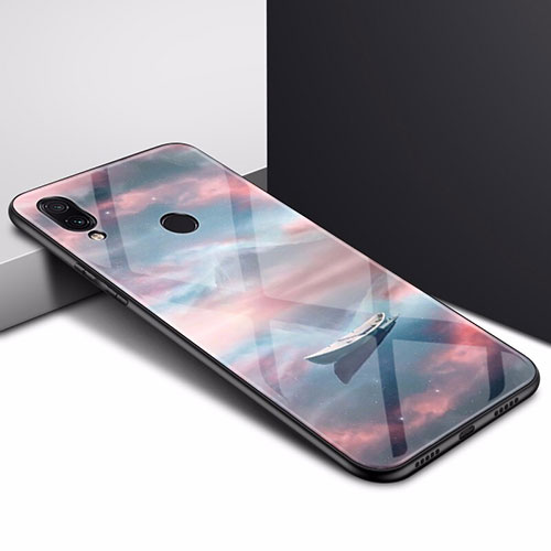 Silicone Frame Mirror Case Cover for Xiaomi Redmi 7 Mixed