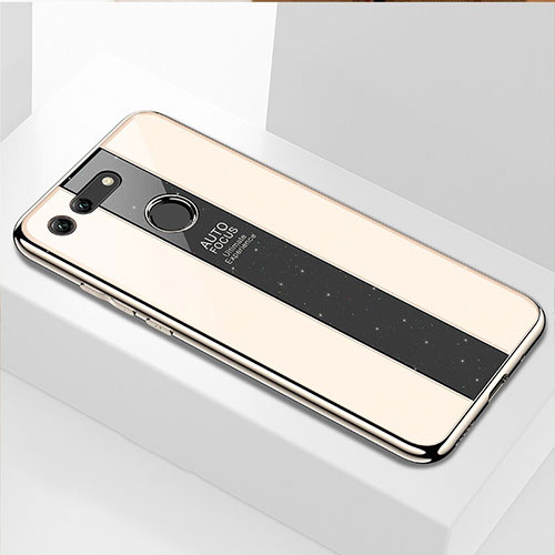 Silicone Frame Mirror Case Cover K01 for Huawei Honor V20 Gold