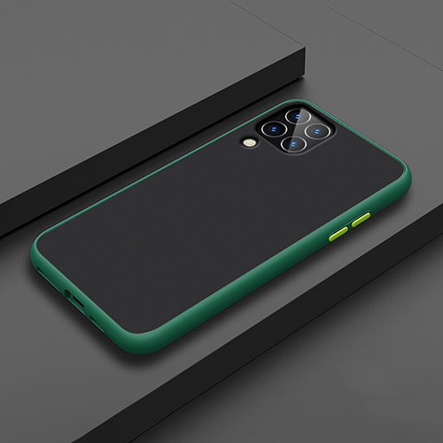 Silicone Matte Finish and Plastic Back Cover Case U01 for Huawei Nova 6 SE Green