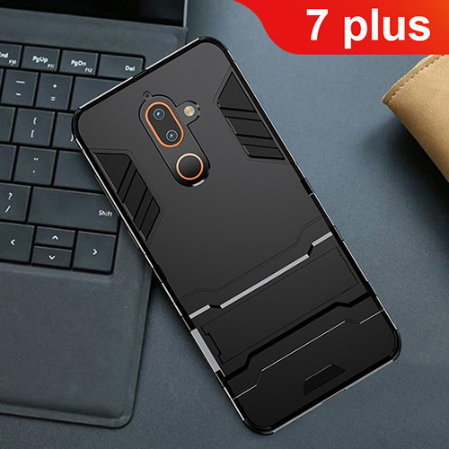 nokia 7 plus back cover with stand