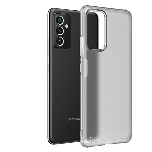 Silicone Transparent Frame Case Cover for Samsung Galaxy A24 4G Clear