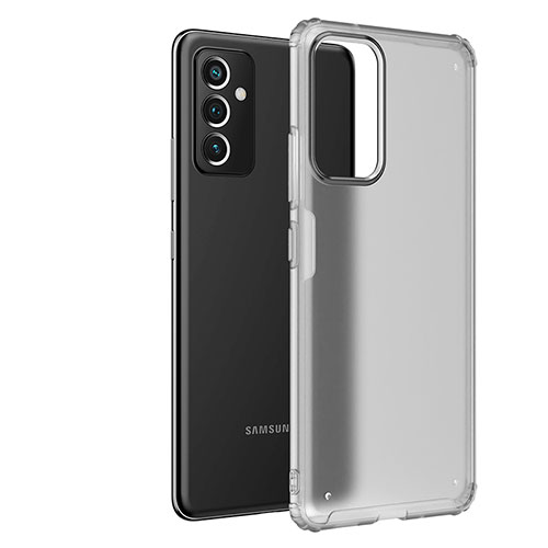Silicone Transparent Frame Case Cover for Samsung Galaxy A82 5G Clear