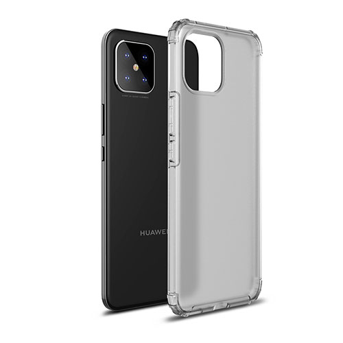 Silicone Transparent Frame Case Cover WL1 for Huawei Nova 8 SE 4G Clear