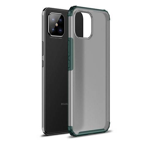 Silicone Transparent Frame Case Cover WL1 for Huawei Nova 8 SE 4G Green