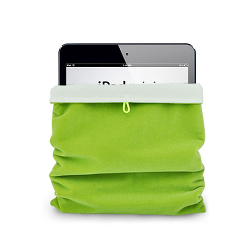 Sleeve Velvet Bag Case Pocket for Apple New iPad 9.7 (2017) Green