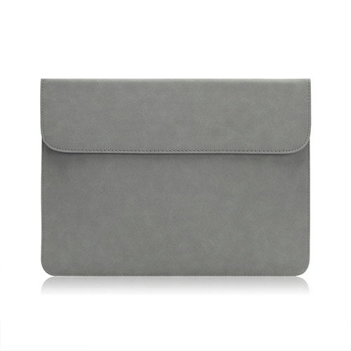 Sleeve Velvet Bag Case Pocket for Huawei Honor MagicBook 15 Gray