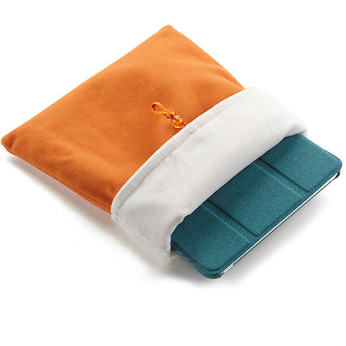 Sleeve Velvet Bag Case Pocket for Samsung Galaxy Tab S 10.5 SM-T800 Orange