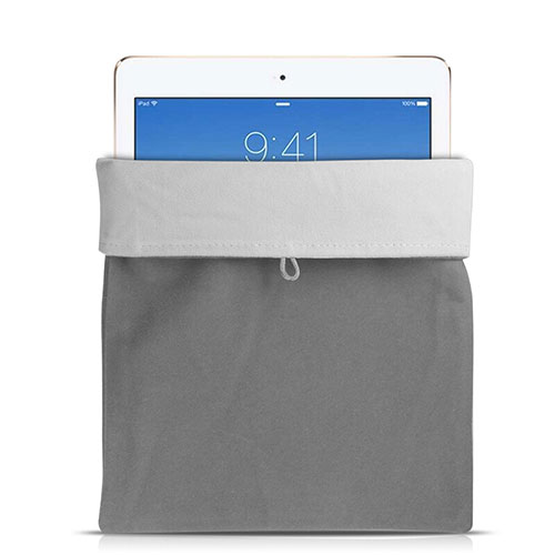 Sleeve Velvet Bag Case Pocket for Xiaomi Mi Pad Gray