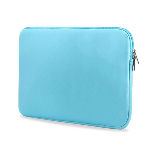 Sleeve Velvet Bag Case Pocket L04 for Huawei Honor MagicBook 14 Sky Blue