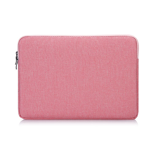 Sleeve Velvet Bag Case Pocket S01 for Samsung Galaxy Book Flex 15.6 NP950QCG Pink