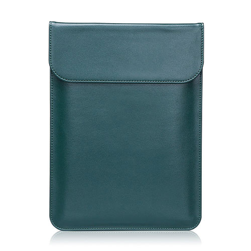 Sleeve Velvet Bag Leather Case Pocket L01 for Huawei Honor MagicBook 15 Green