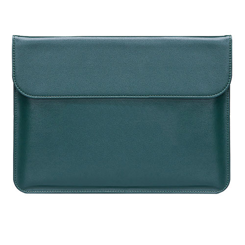 Sleeve Velvet Bag Leather Case Pocket L02 for Huawei Honor MagicBook Pro (2020) 16.1 Green