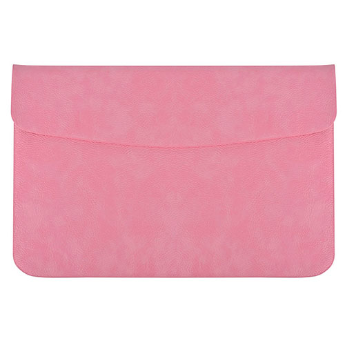 Sleeve Velvet Bag Leather Case Pocket L15 for Apple MacBook Pro 13 inch Retina Pink