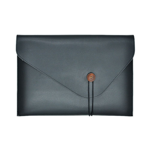 Sleeve Velvet Bag Leather Case Pocket L22 for Apple MacBook Air 11 inch Black