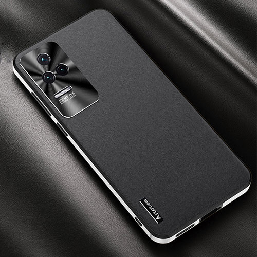 Soft Luxury Leather Snap On Case Cover AT2 for Xiaomi Redmi K50 5G Black