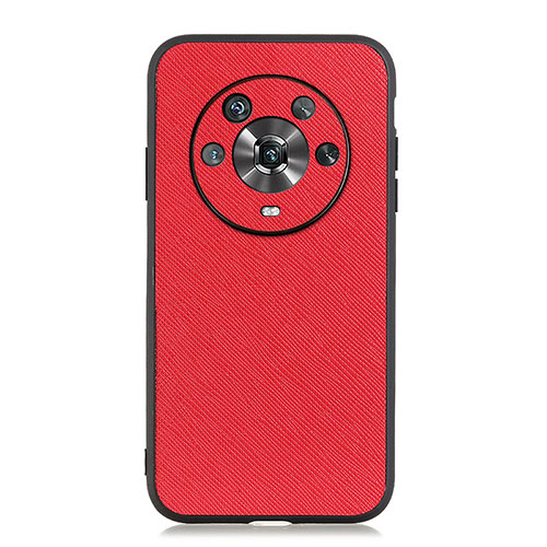 Soft Luxury Leather Snap On Case Cover B03H for Huawei Honor Magic4 5G Red