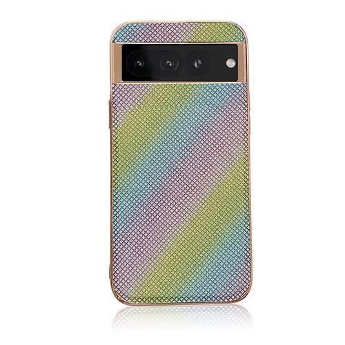 Soft Luxury Leather Snap On Case Cover B06H for Google Pixel 7 Pro 5G Colorful