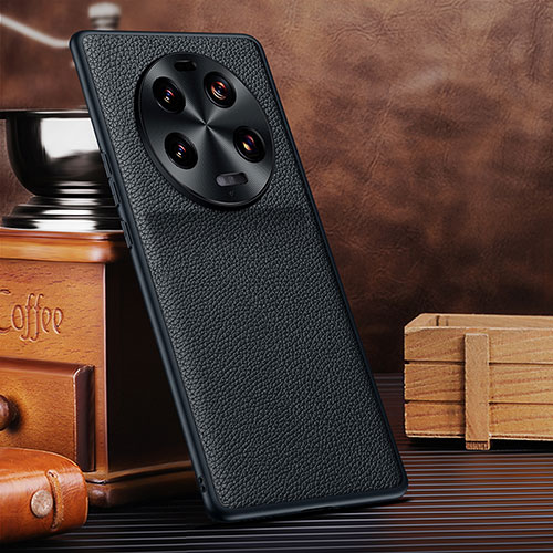 Soft Luxury Leather Snap On Case Cover DL1 for Xiaomi Mi 13 Ultra 5G Black