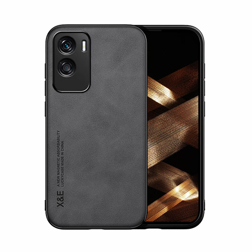 Soft Luxury Leather Snap On Case Cover DY1 for Huawei Honor 90 Lite 5G Black