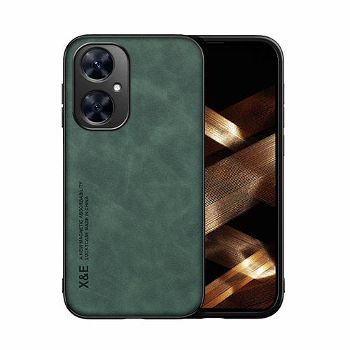 Soft Luxury Leather Snap On Case Cover DY1 for Huawei Nova 11i Green