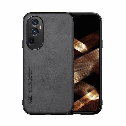 Soft Luxury Leather Snap On Case Cover DY1 for Oppo Reno10 Pro+ Plus 5G Black