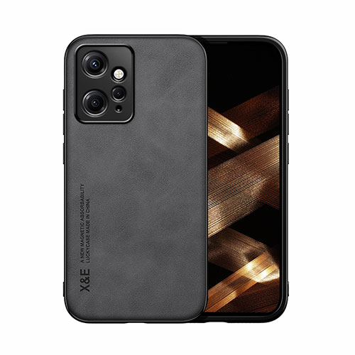 Soft Luxury Leather Snap On Case Cover DY1 for Xiaomi Redmi Note 12 4G Black