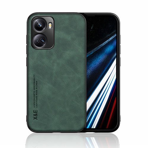 Soft Luxury Leather Snap On Case Cover DY3 for Huawei Nova 10 SE Green