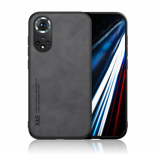 Soft Luxury Leather Snap On Case Cover DY3 for Huawei Nova 9 Black