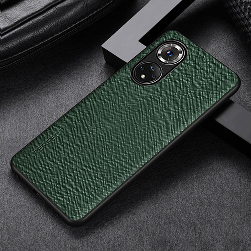 Soft Luxury Leather Snap On Case Cover GS1 for Huawei Nova 9 Green