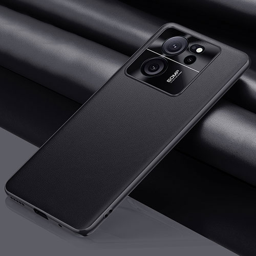 Soft Luxury Leather Snap On Case Cover QK1 for Xiaomi Mi 13T Pro 5G Black