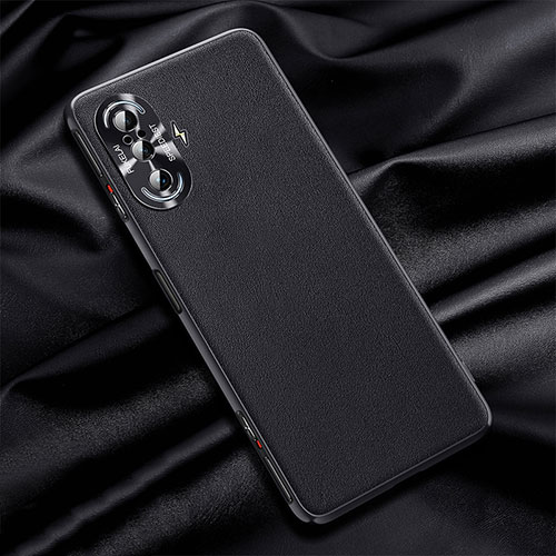 Soft Luxury Leather Snap On Case Cover QK1 for Xiaomi Poco F3 GT 5G Black