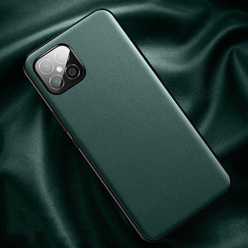 Soft Luxury Leather Snap On Case Cover R01 for Huawei Nova 8 SE 5G Green