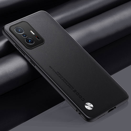 Soft Luxury Leather Snap On Case Cover S01 for Xiaomi Mi 11T Pro 5G Black