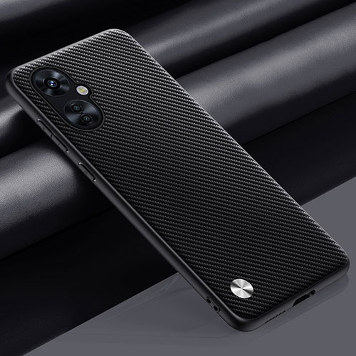 Soft Luxury Leather Snap On Case Cover S02 for Oppo K11 5G Dark Gray