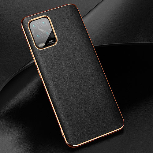 Soft Luxury Leather Snap On Case Cover S03 for Xiaomi Mi 10 Lite Black