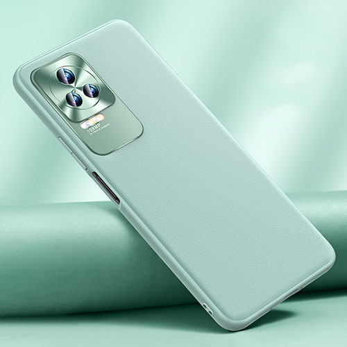 Soft Luxury Leather Snap On Case Cover S03 for Xiaomi Poco F4 5G Green