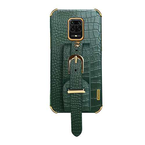 Soft Luxury Leather Snap On Case Cover XD1 for Xiaomi Poco M2 Pro Green