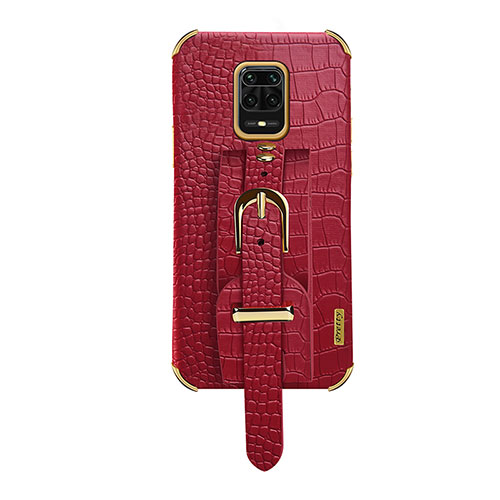 Soft Luxury Leather Snap On Case Cover XD1 for Xiaomi Poco M2 Pro Red