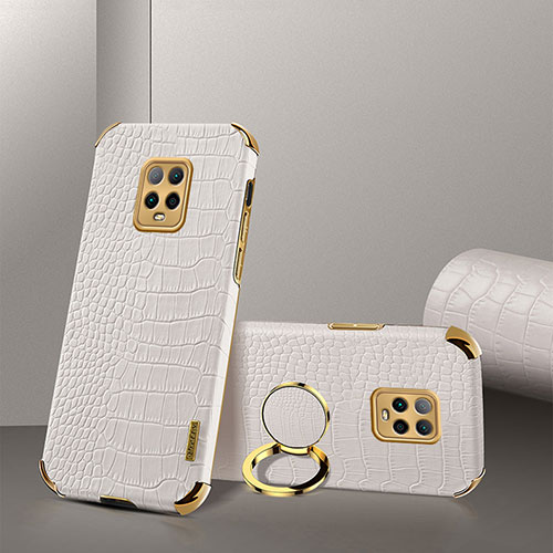 Soft Luxury Leather Snap On Case Cover XD1 for Xiaomi Redmi 10X Pro 5G White