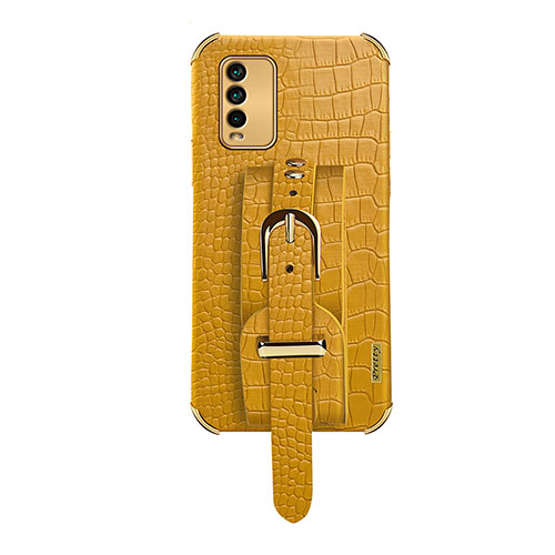 Soft Luxury Leather Snap On Case Cover XD1 for Xiaomi Redmi 9 Power Yellow