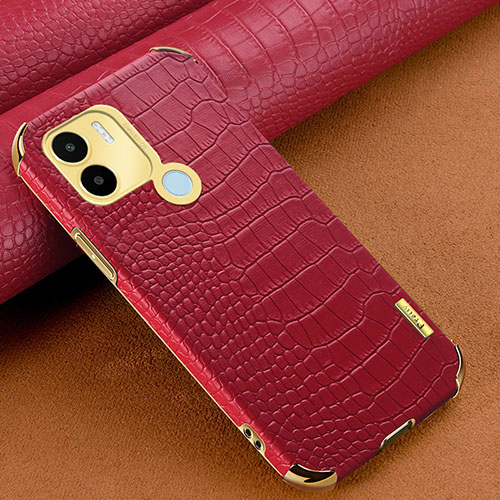 Soft Luxury Leather Snap On Case Cover XD1 for Xiaomi Redmi A1 Plus Red