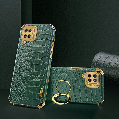 Soft Luxury Leather Snap On Case Cover XD2 for Samsung Galaxy A12 5G Green