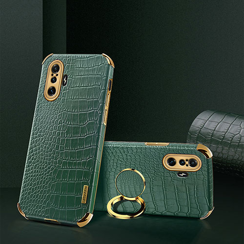 Soft Luxury Leather Snap On Case Cover XD2 for Xiaomi Poco F3 GT 5G Green