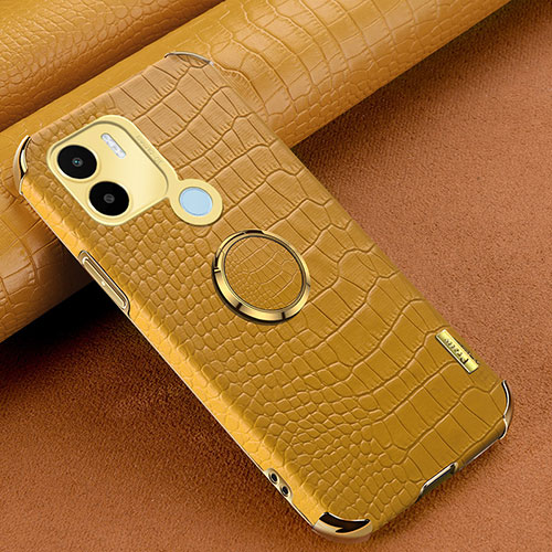 Soft Luxury Leather Snap On Case Cover XD2 for Xiaomi Redmi A1 Plus Yellow