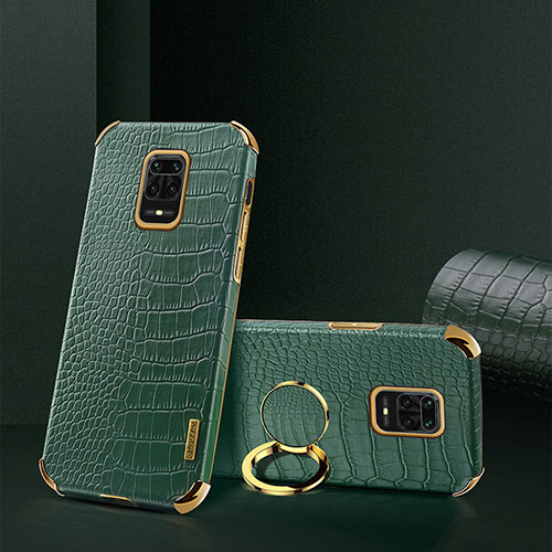 Soft Luxury Leather Snap On Case Cover XD2 for Xiaomi Redmi Note 9 Pro Green