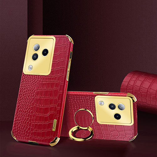 Soft Luxury Leather Snap On Case Cover XD4 for Xiaomi Civi 3 5G Red